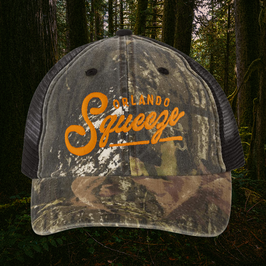 Orlando Squeeze Camo Hat