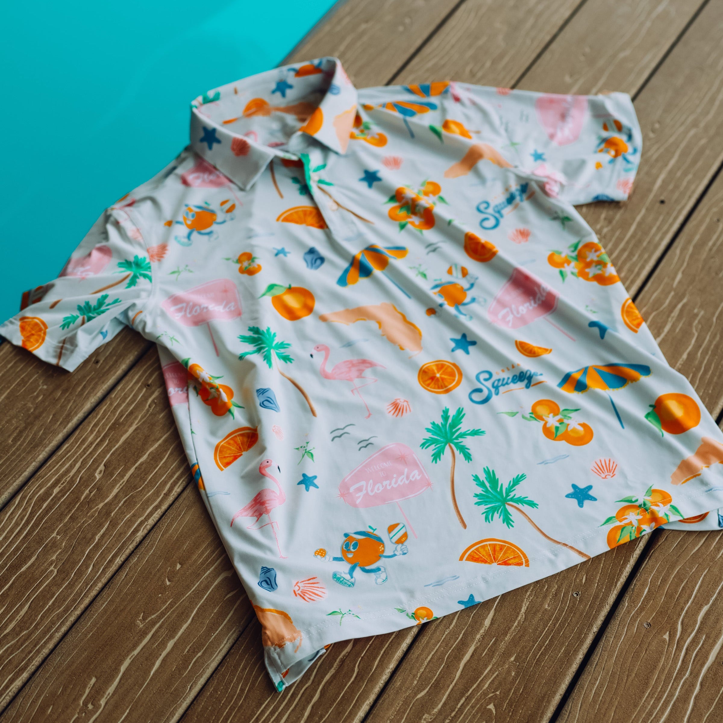 Orlando Squeeze x Chubbies® Florida Polo