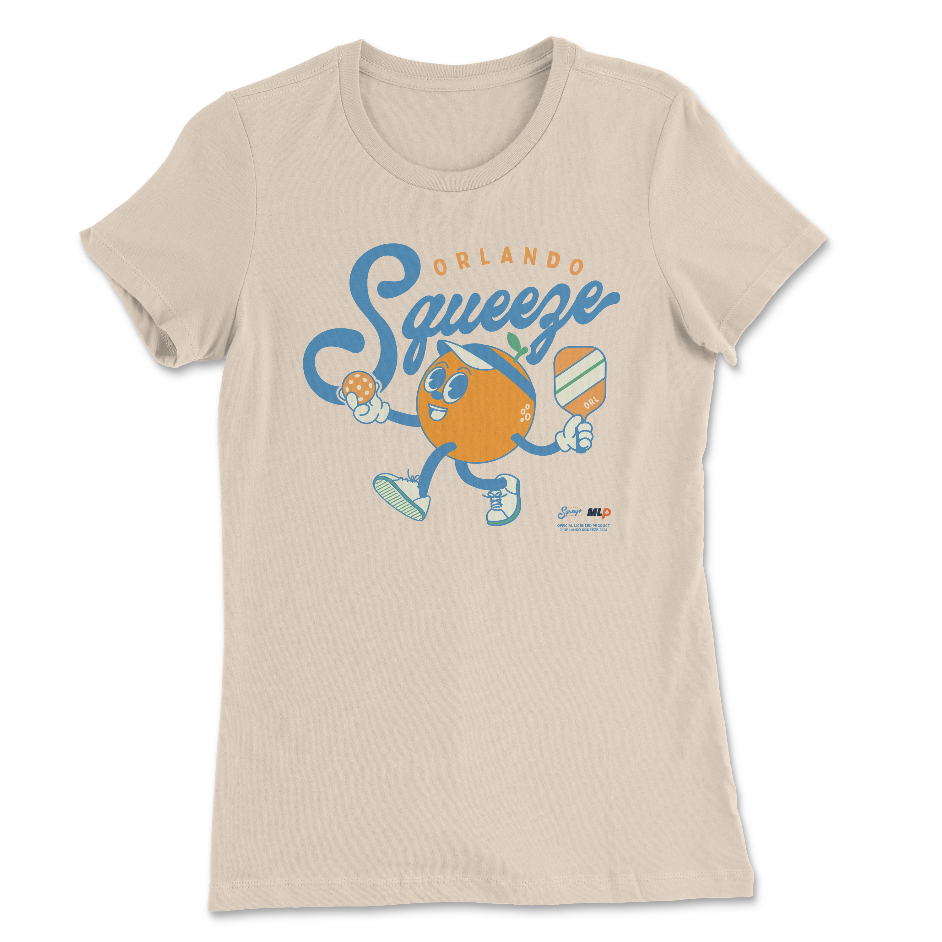 Orlando Squeeze Skinny Women's Logo Tee
