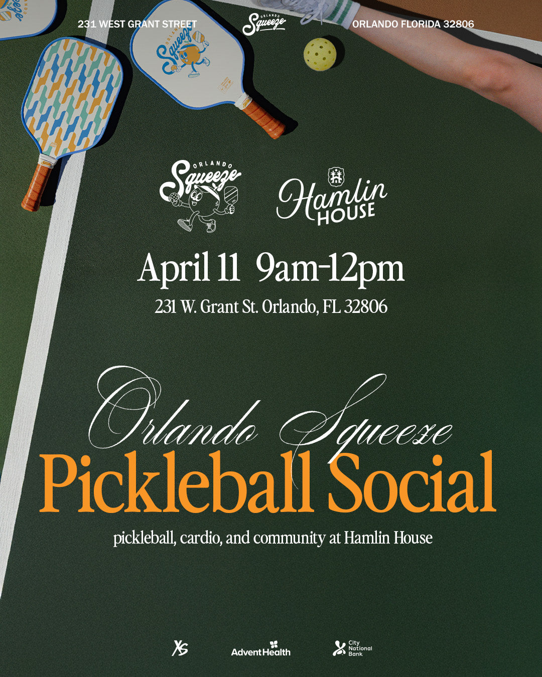 Orlando Squeeze Pickleball Social