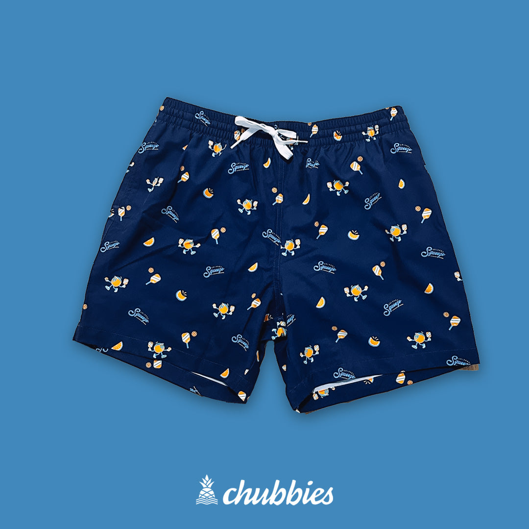 Orlando Squeeze x Chubbies® Navy Trunks