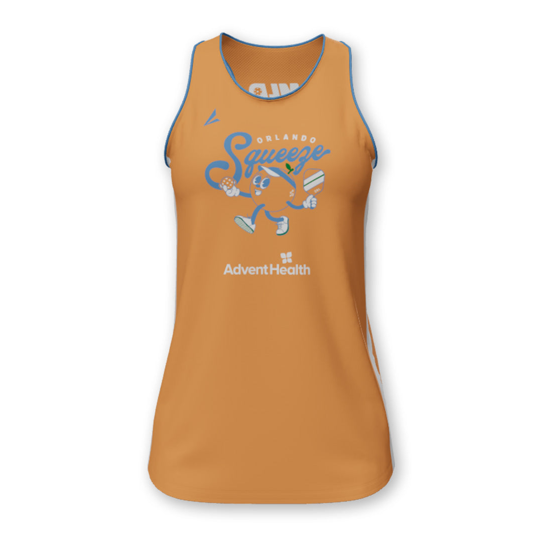 Official Orlando Squeeze Women's Orange Jersey Tank