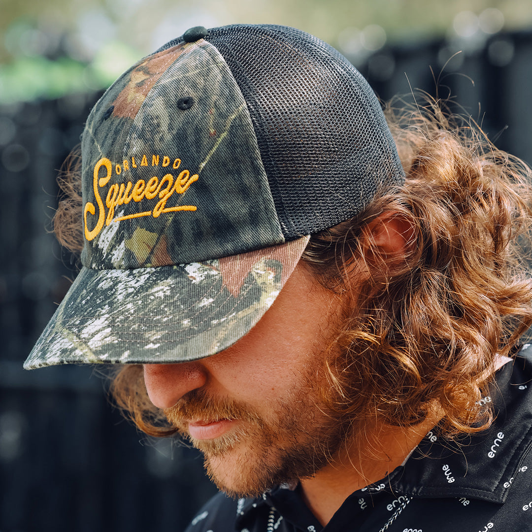 Orlando Squeeze Camo Hat