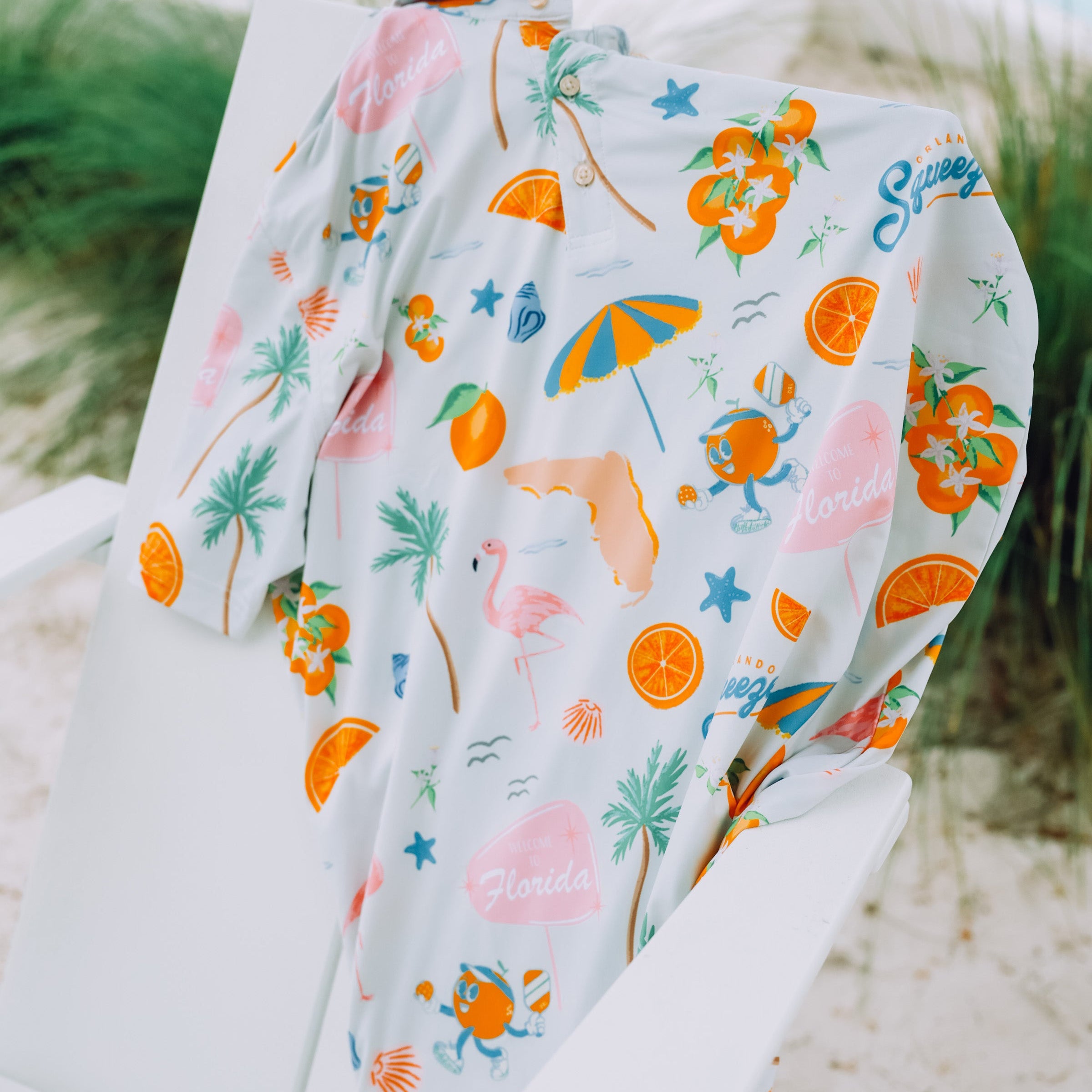 Orlando Squeeze x Chubbies® Florida Polo
