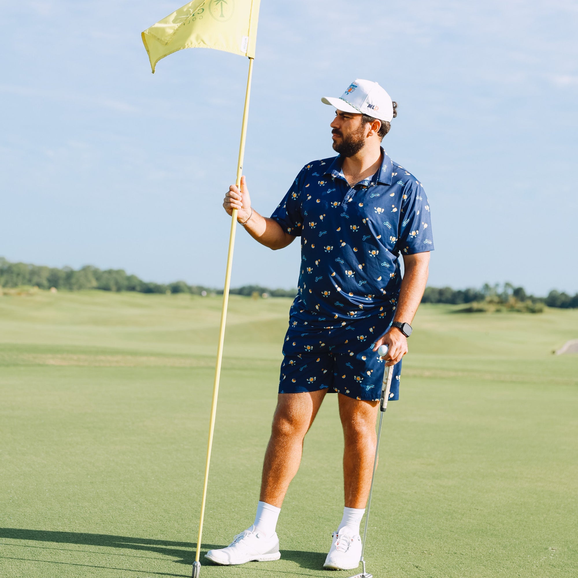 Orlando Squeeze x Chubbies® Navy Polo