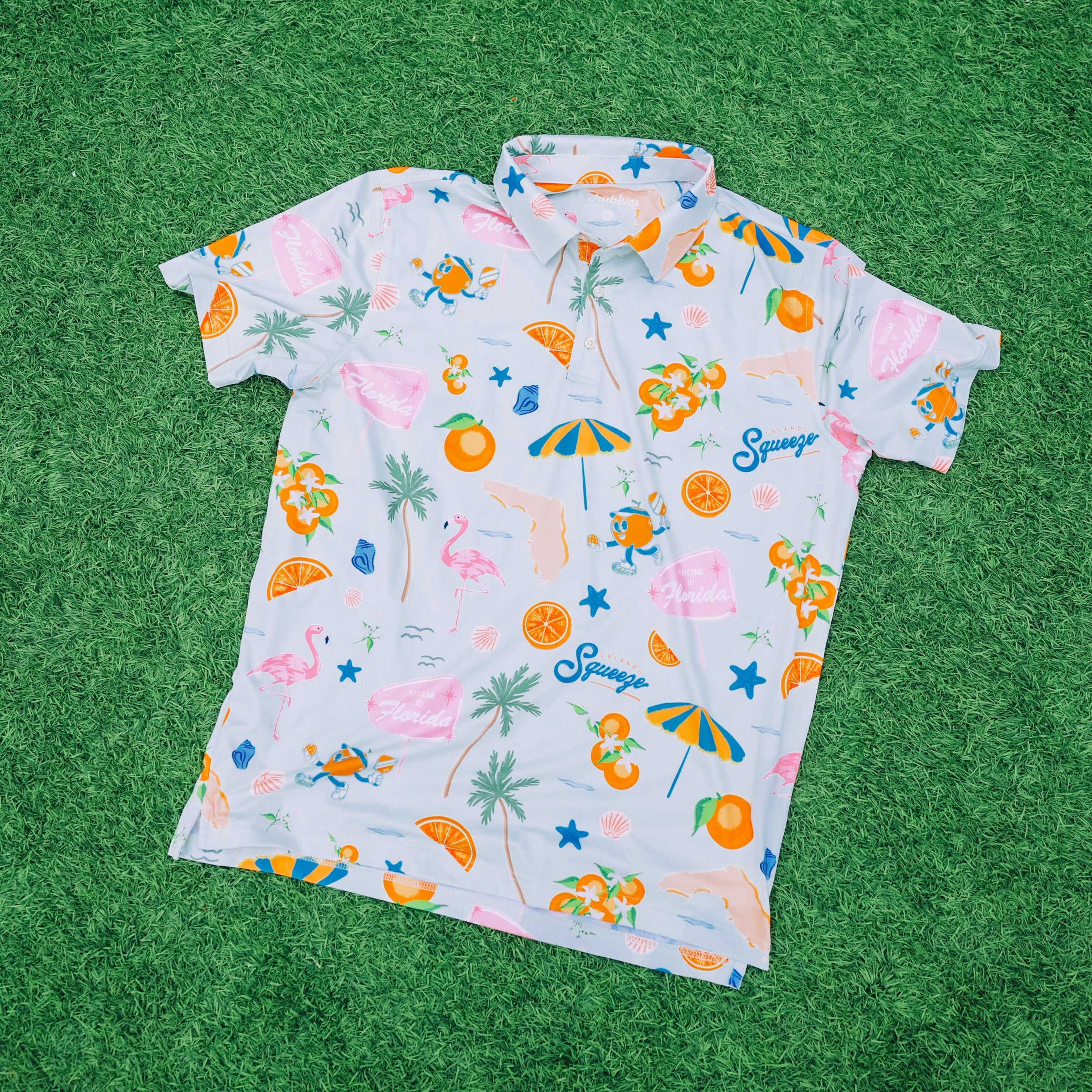 Orlando Squeeze x Chubbies® Florida Polo