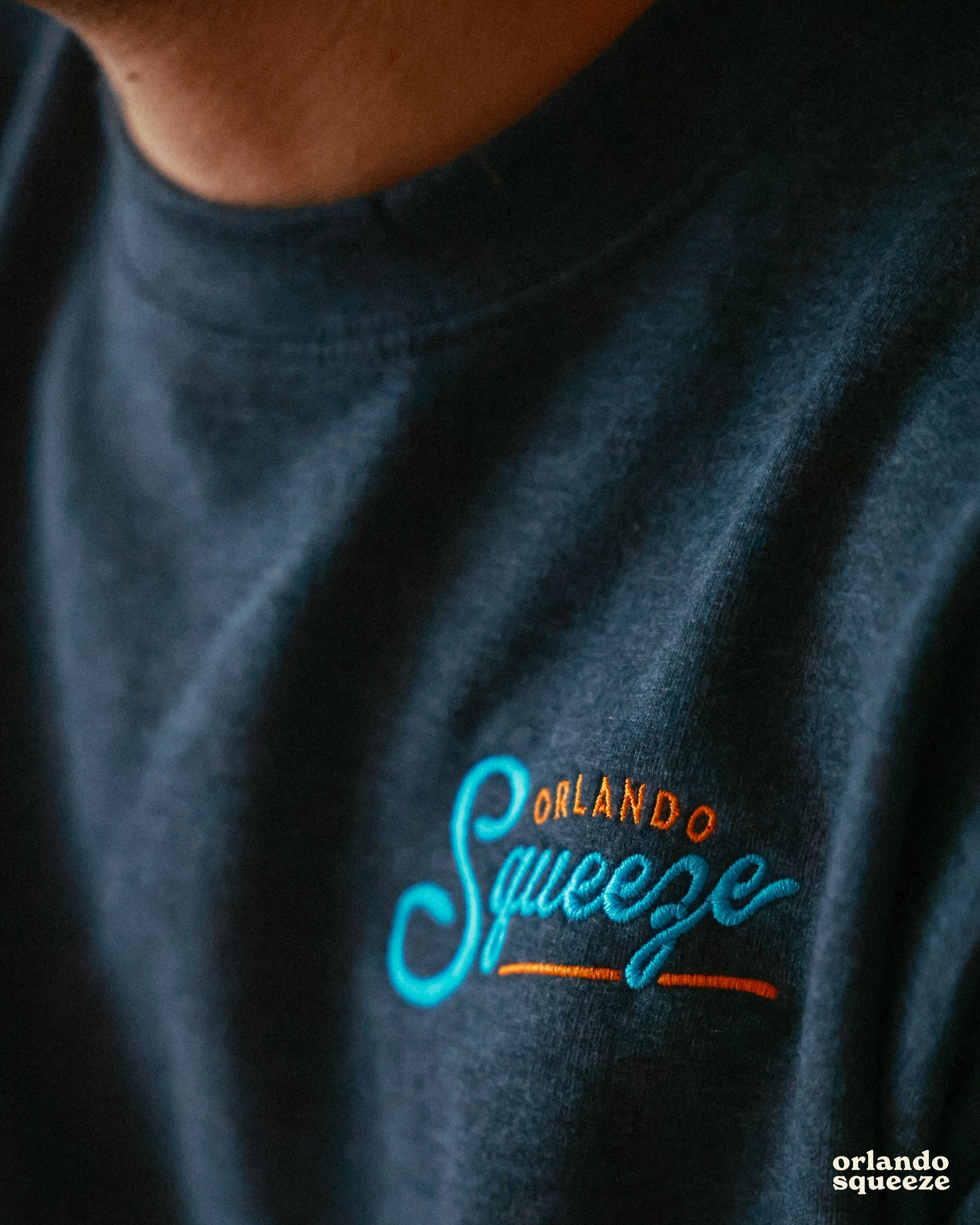 Orlando Squeeze Wordmark Crew Neck Sweatshirt