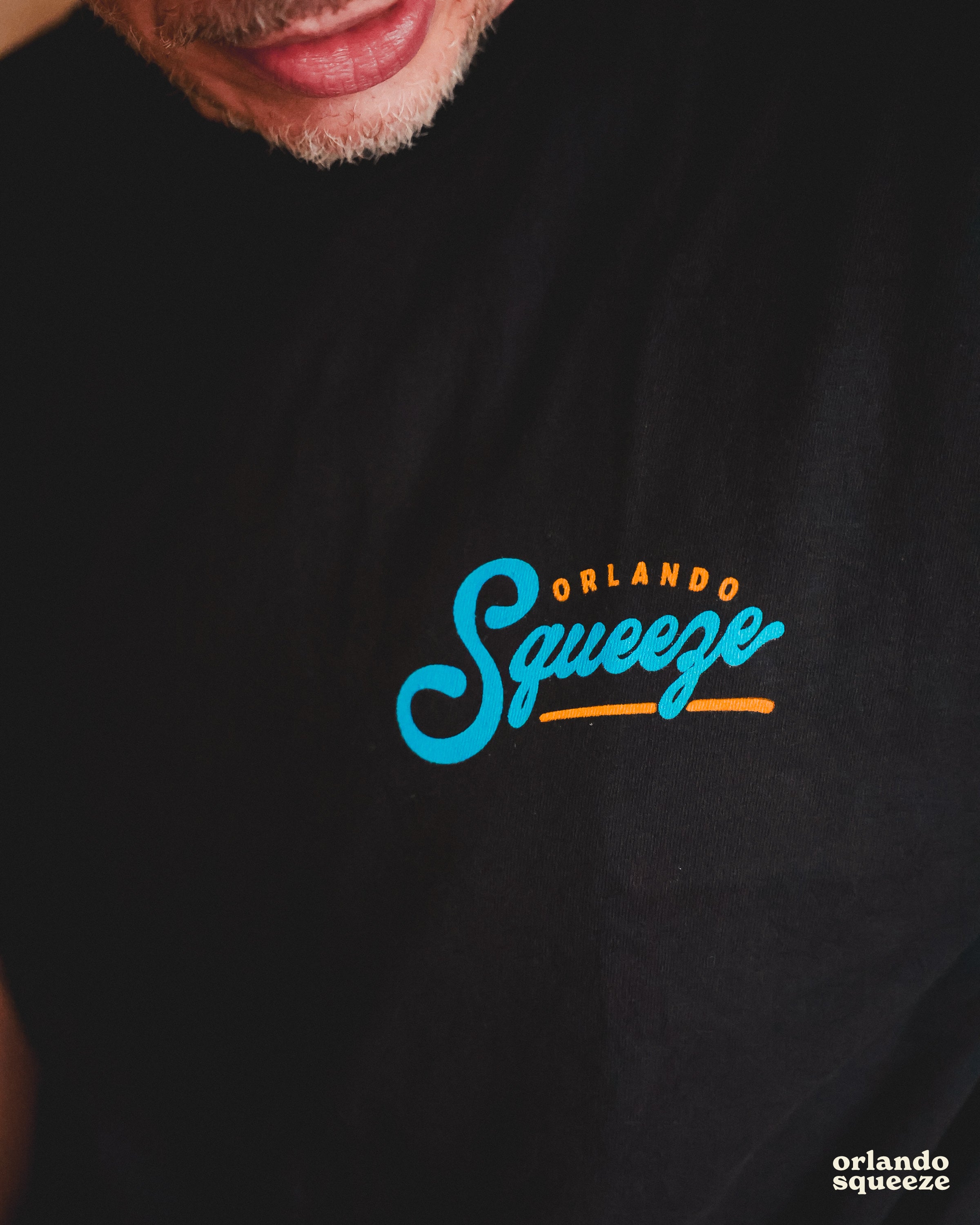 Orlando Squeeze Logo Tee - Black