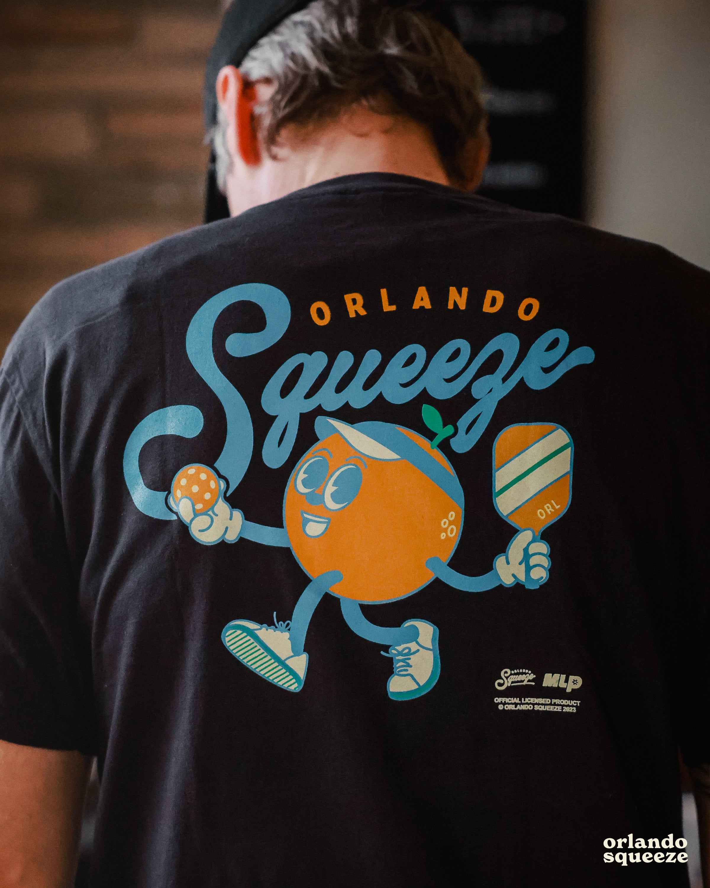 Orlando Squeeze Logo Tee - Black