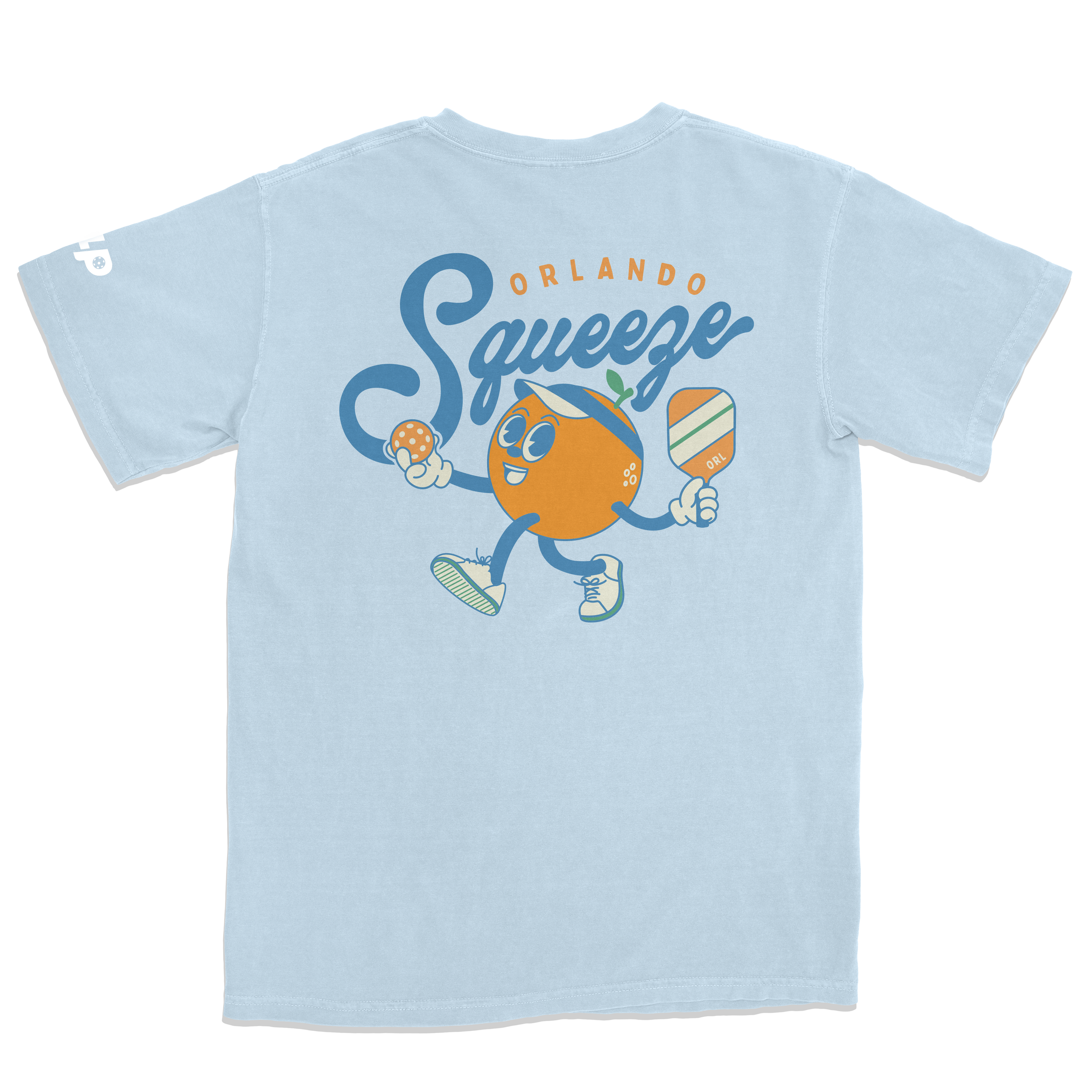 Orlando Squeeze Logo Tee - Light Blue