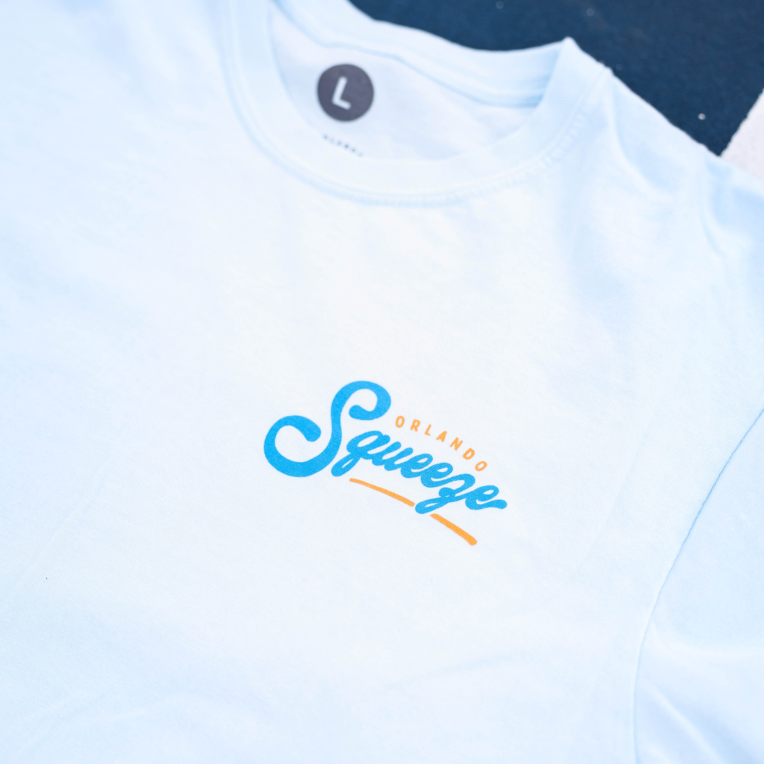 Orlando Squeeze Logo Tee - Light Blue